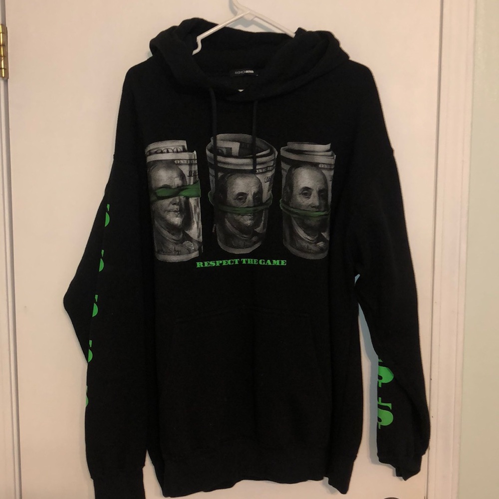 Money roll hoodie